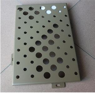 What are the strong advantages of Perforated aluminum veneer