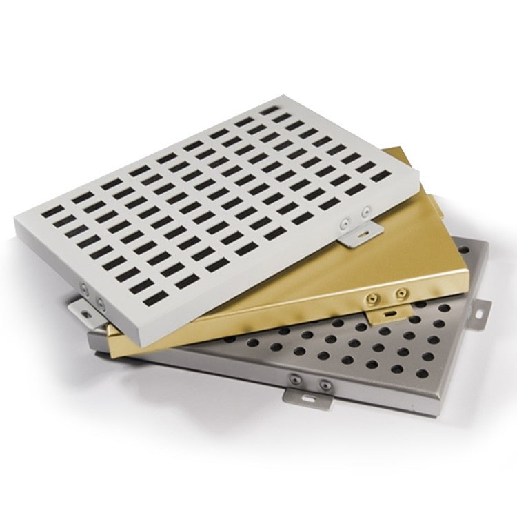 Aluminum Perforated Metal Decorative Screen Wall Panels